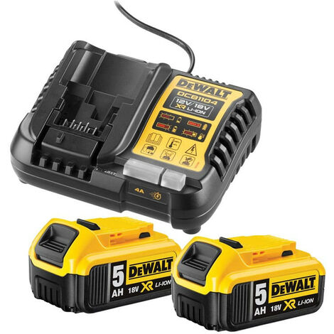 Batterie Pack 2x18V 5Ah Li-ion + chargeur
