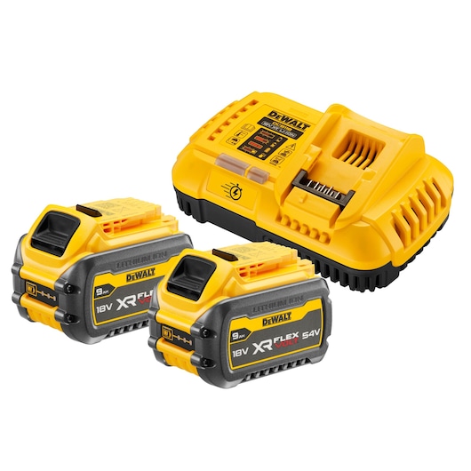 Batterie Pack 2x FlexVolt 18V/54V 9Ah
